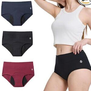 NWT Women's Leakproof Underwear 3 Pack Size L